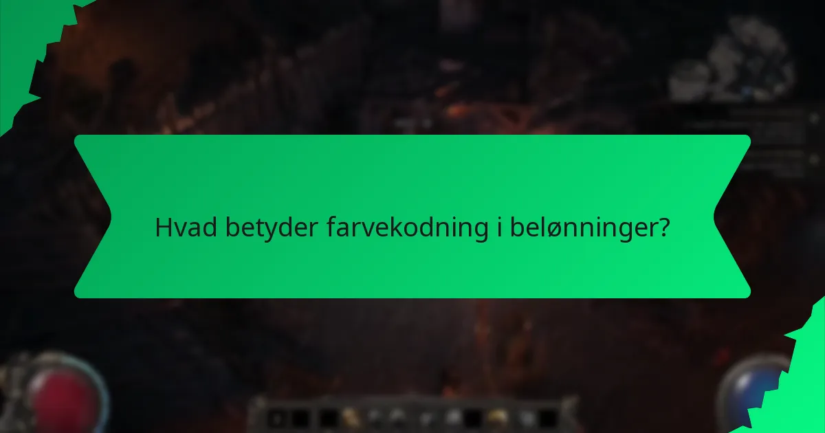 Hvordan kategoriseres sjældenheden af belønninger?