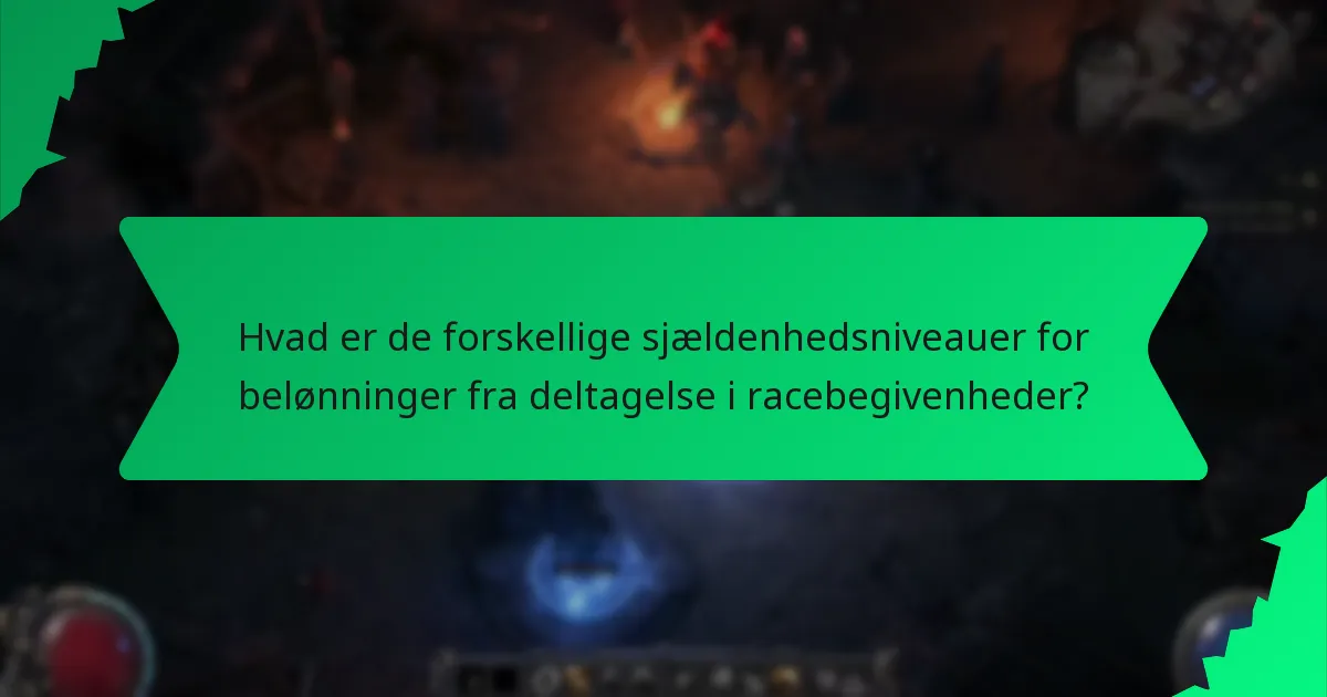 Hvordan fungerer farvekodning for belønninger fra racebegivenheder?