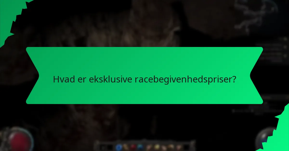 Hvordan defineres sjældenhed for racebegivenhedspriser?