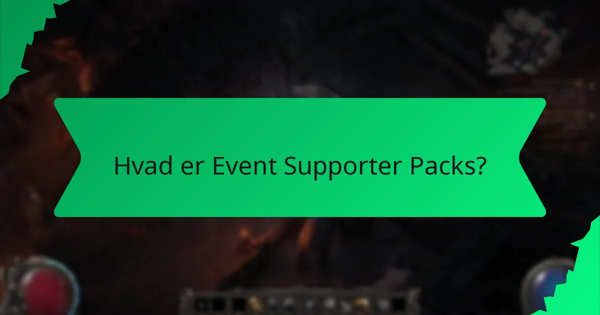 Hvordan relaterer farvekodning sig til Event Supporter Pack bonusser?