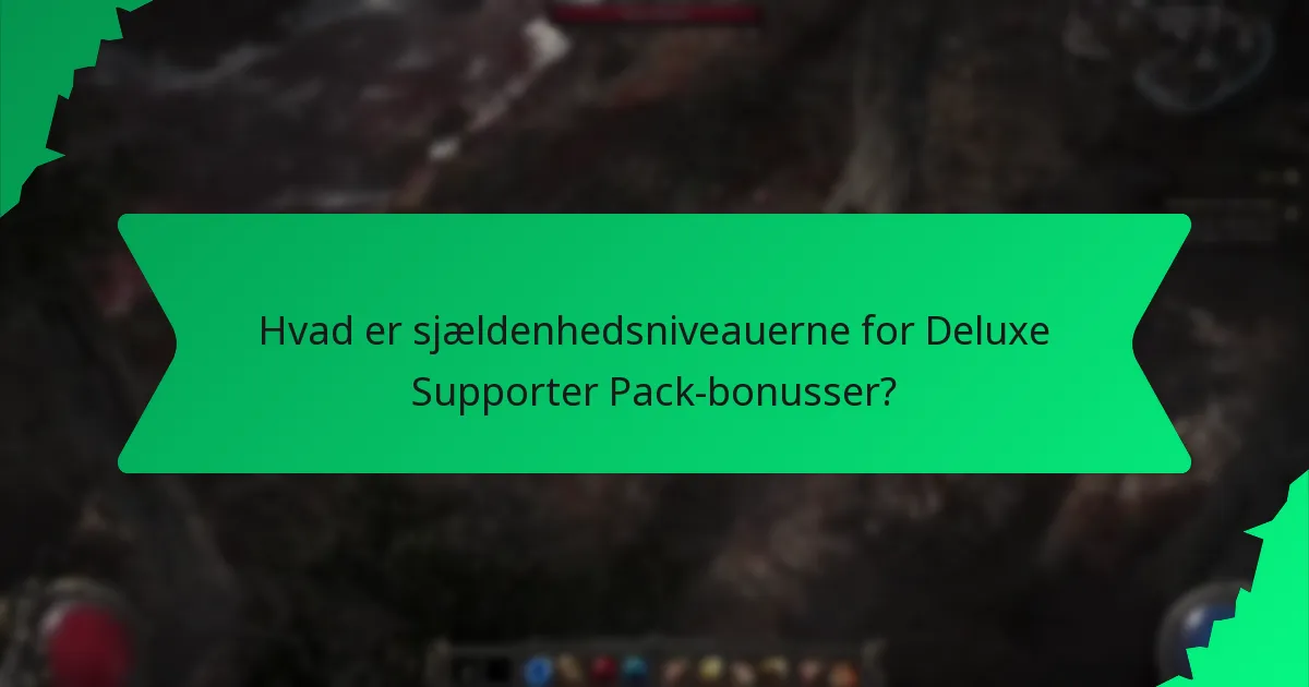 Hvilke farvemuligheder er tilgængelige for Deluxe Supporter Pack-bonusser?