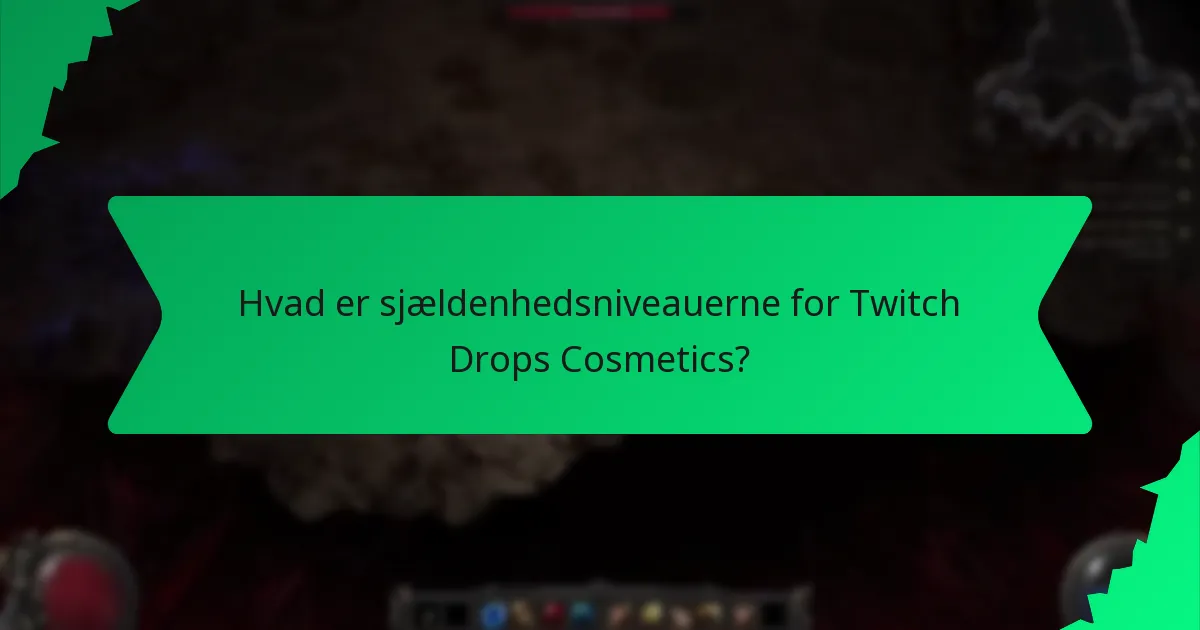 Hvilke farvemuligheder er tilgængelige for Twitch Drops Cosmetics?