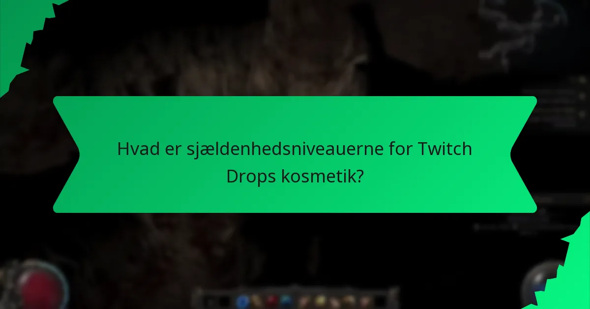 Hvilke farvemuligheder er tilgængelige for Twitch Drops kosmetik?