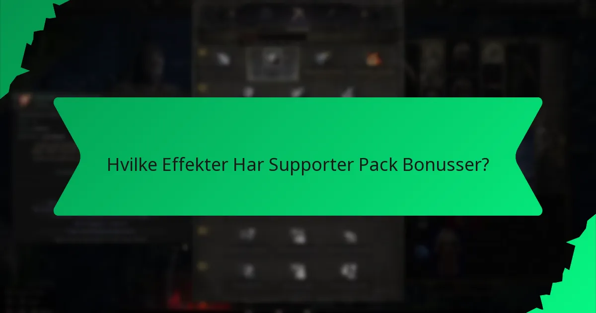 Hvilke Farvevariationer Findes for Supporter Pack Bonusser?