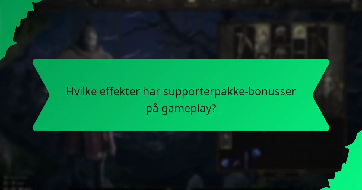 Hvilke farver er forbundet med supporterpakke-bonusser?