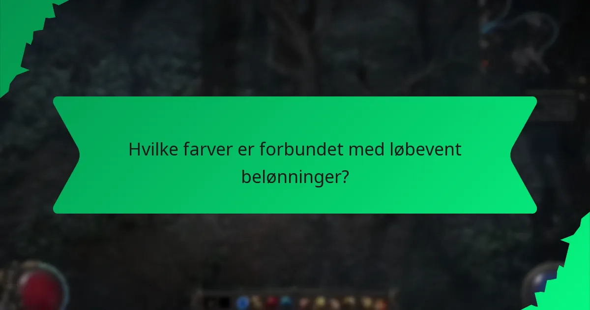 Hvilke effekter giver løbevent belønninger?