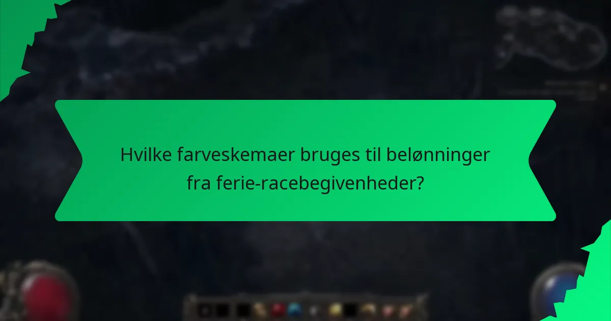Hvilke effekter har belønninger fra ferie-racebegivenheder?