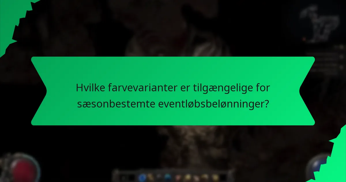 Hvilke effekter giver sæsonbestemte eventløbsbelønninger?