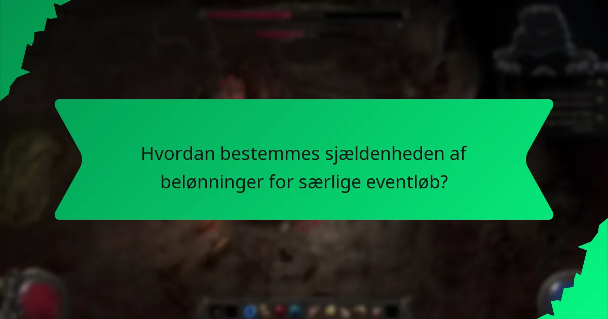 Hvordan sammenlignes belønninger for særlige eventløb med tidligere eventbelønninger?